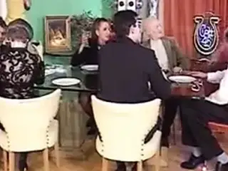Oma threesome Fist, Anal at dinner room by fdcrn