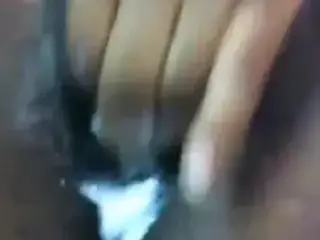 ebony creamy close up and toying 369