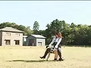 Asian Pony Play Boot lover