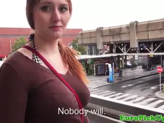 Publicsex euro jizzed on by a stranger