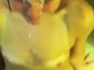 Huge facial slut