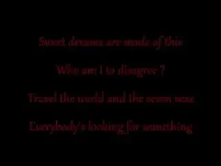 Marilyn Manson - Sweet Dreams (Lyrics)