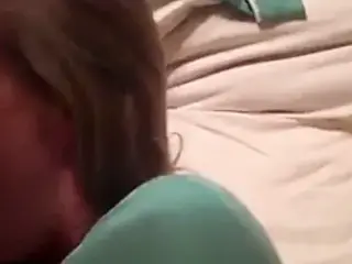 My beautiful white milf blowjob