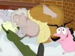 Nice fuck of old couple from Courage + Billy & Mandy tresum