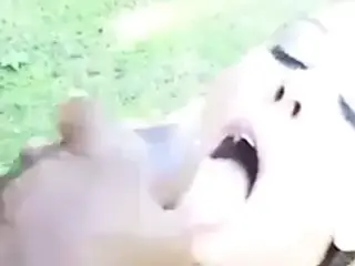 BLONDE BLOWJOB, BBC CIM