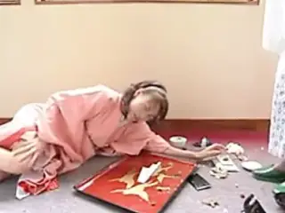 Japanese video 501 Naked landlady 1