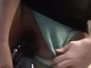 playing with the rabbit