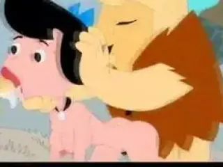 Family Guy gets blowjob from Lois + The Flintstones 3some