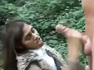 Indian girl fucked in the woods