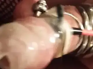 E - stim I Was  to Cum by my Wife !