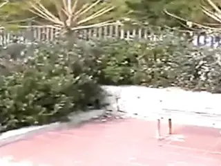 Asian woman in public
