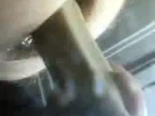 prolapse close-up and dildo