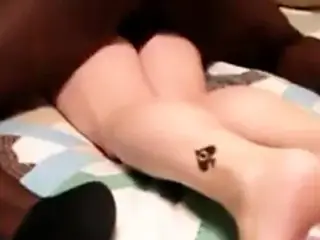 Python dick in wifes pussy - Interracial