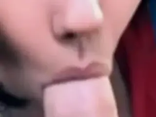 awesome brunette blows me while on holiday