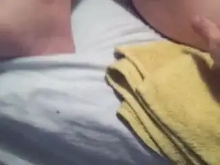 Wife's open pussy