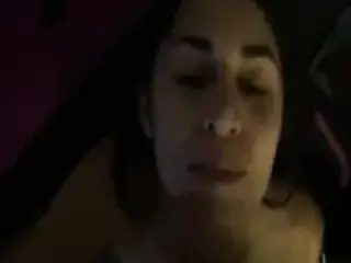Late night amateur blowjob