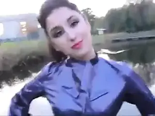 Marilyn Yusuf in hot latex