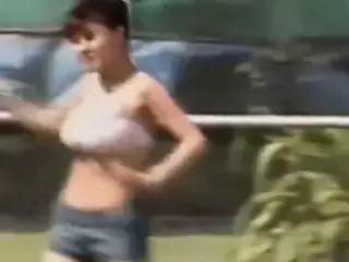 japanese bouncing boobs tennis
