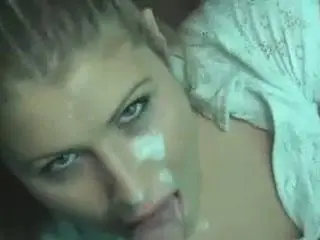 Pale Chick Fucked on a Chair