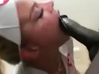 Bukkake facials for UK teen blonde