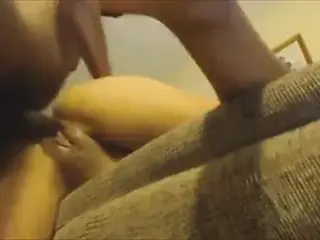 Black Amateur Couple Having Sex - Shaved Pussy