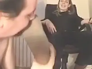 Boots, socks, barefeet worship