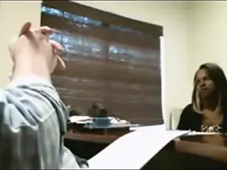 Ebony Secretary Masturbate Your BOSS