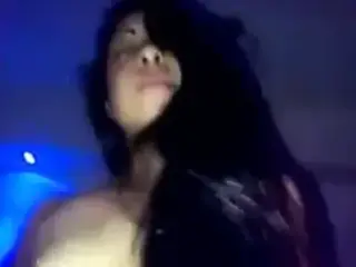 Girl sucks guy with condom