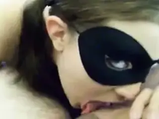 Cute brunette deepthroat