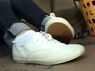 MissBrookexoxo nursing sneakers