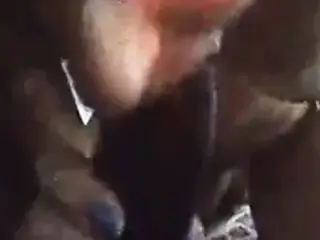 Brazilian girl sucking BBC