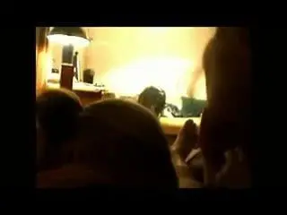 Two sluts enjoying sucking cock together