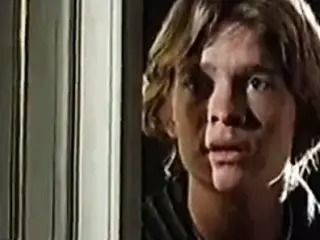 Boy watches step mom