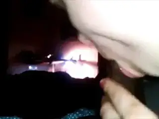 Amateur Babe Sucks a Big Black Dick