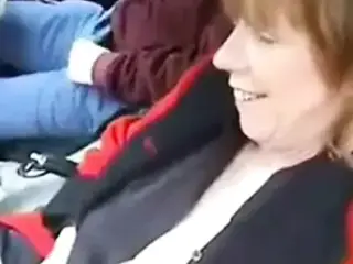Horny old girl fingered and fucked in dogging encounter.