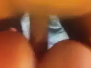 My fat cock in her ass
