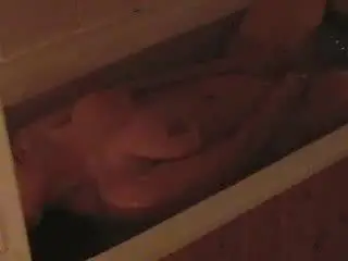 Masturbating in bathroom