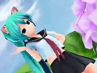 Chibi Miku MMD 6