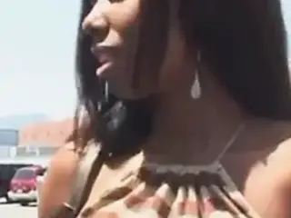 Black chick picked up then fucked