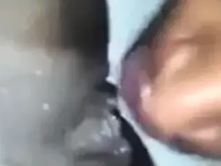 Passionate pussy eating