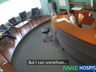 FakeHospital Sexy nurse heals patient with hard office sex