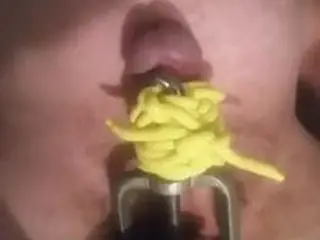 Squeeze his worthless balls!