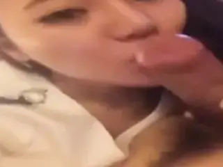 Cecilia sucking boss cock