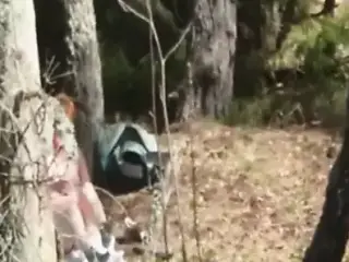 horny redhead swiss wife outdoor strip and fuck