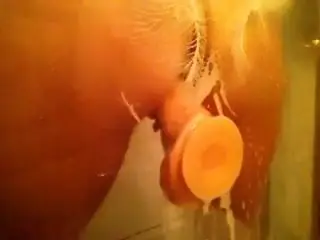 Me and Victor in the shower