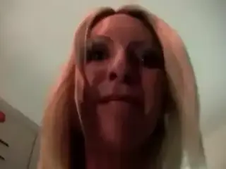 Blond MILF fucks with a stranger