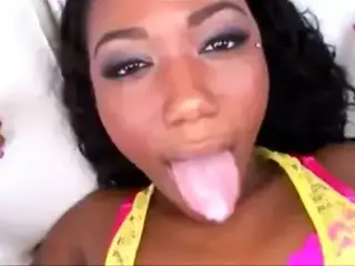 Black chicks loves cum (compilation)