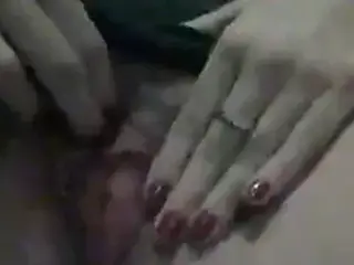 Amateur Slut Rubbing Her Pussy