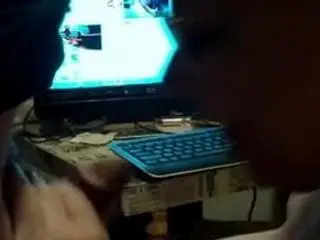 sucking on hubby