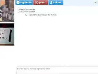 Cumpliendo ordenes en CHATROULETTE